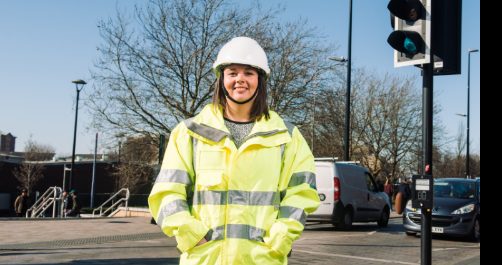 Telent field engineer on site